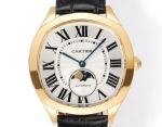 Drive De Cartier 40*41*12.5mm Cal.1904-PS MC Movement Roman Men Watch